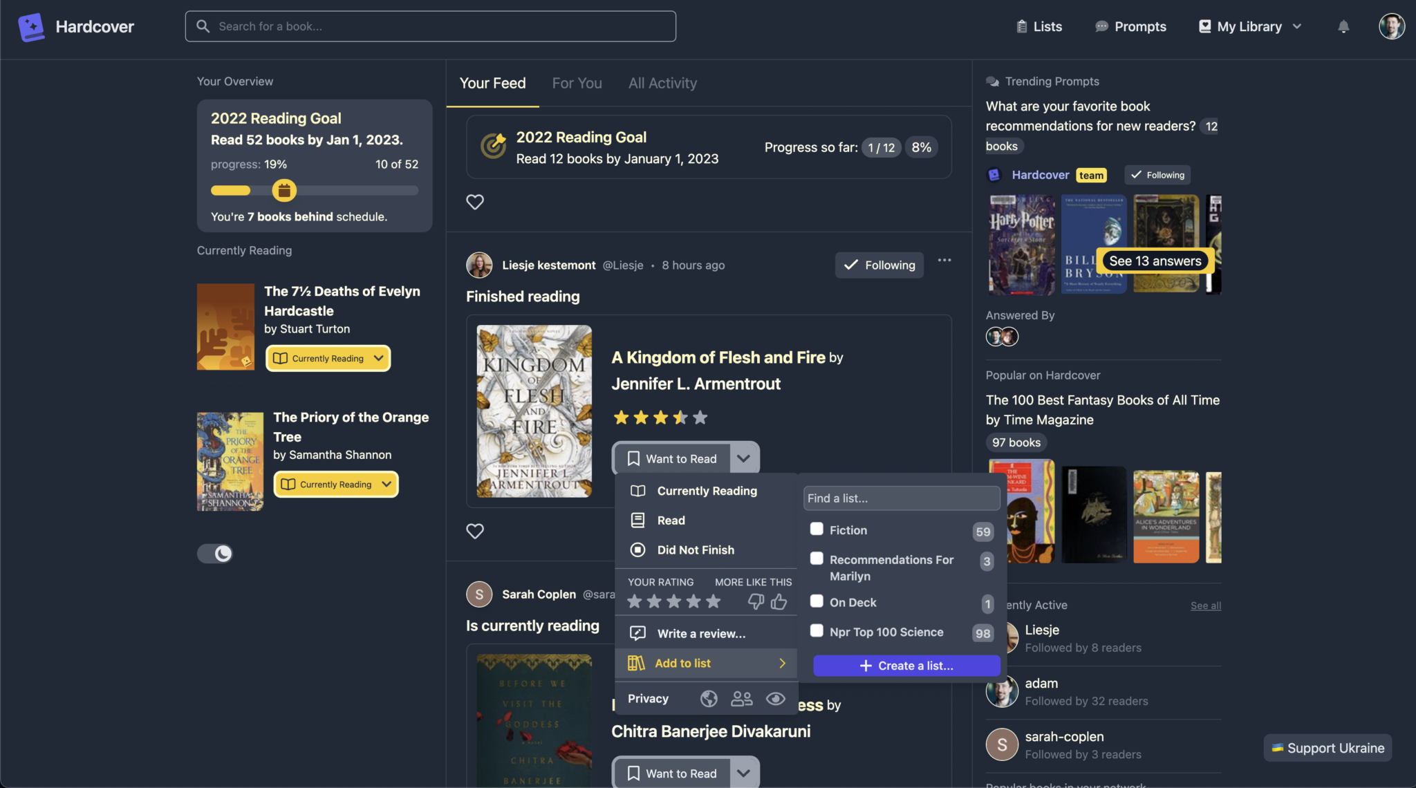 A look at the feed back today