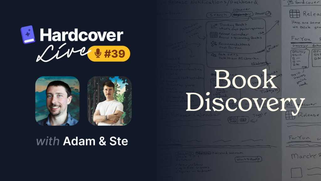 Cover for #39 – Book Discovery