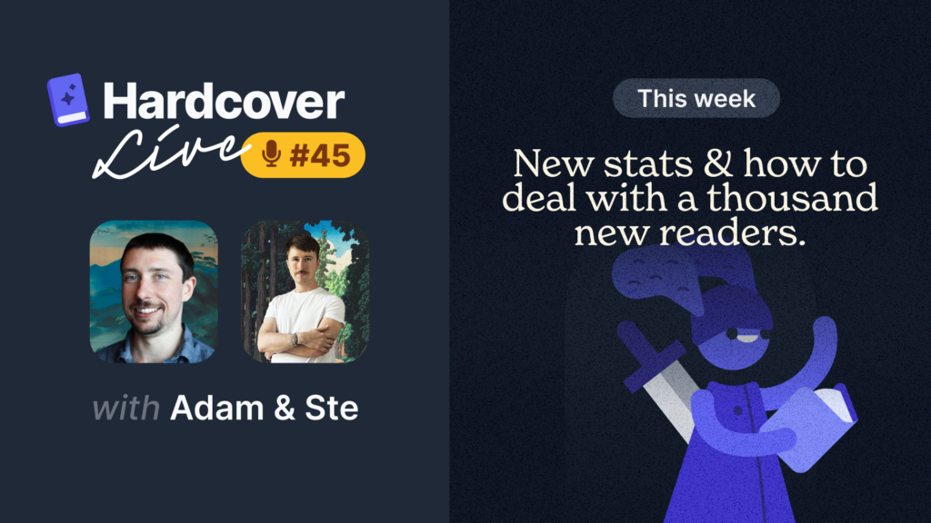 Cover for #45 – Stats & New Readers